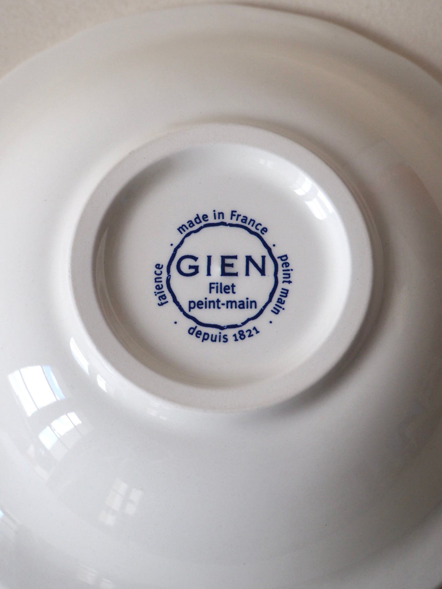 Les coupelles en faïence de Gien