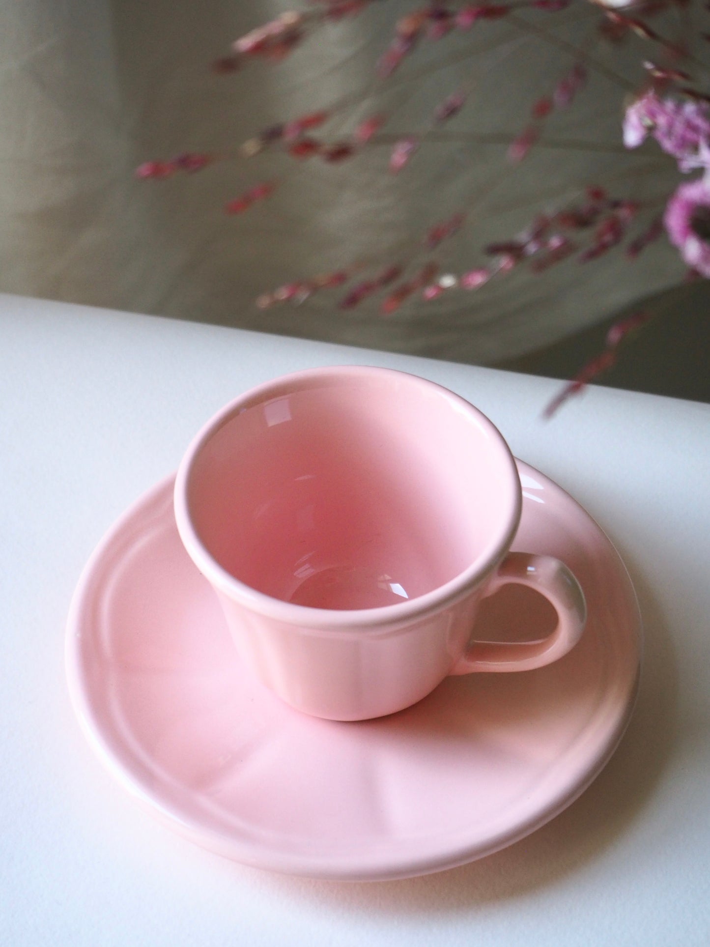 Les 6 tasses roses layettes