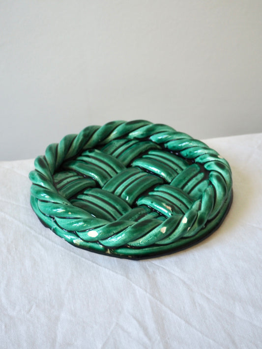 Dessous de bouteille tressé