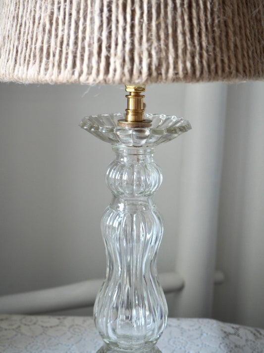 La lampe en verre