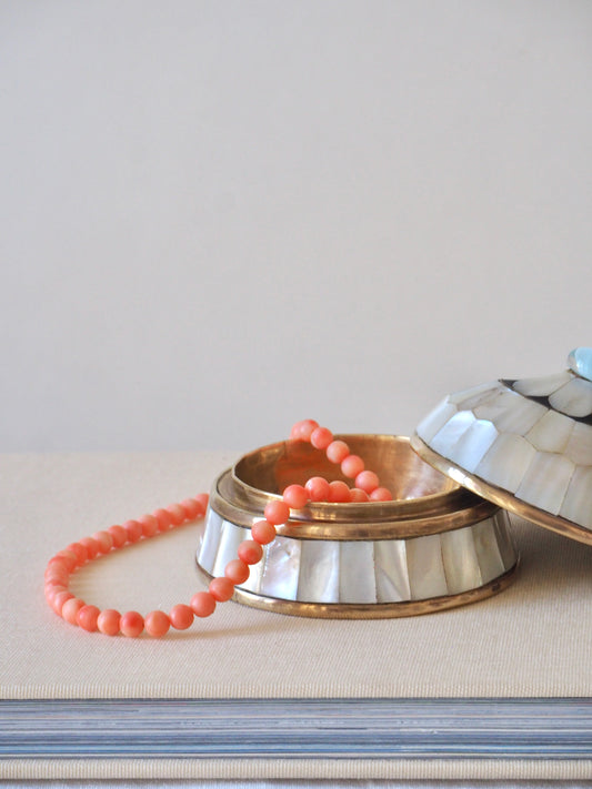 La boîte à bijoux nacrée