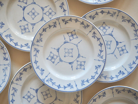 Assiettes en faïence Hamage & Moulin des loups